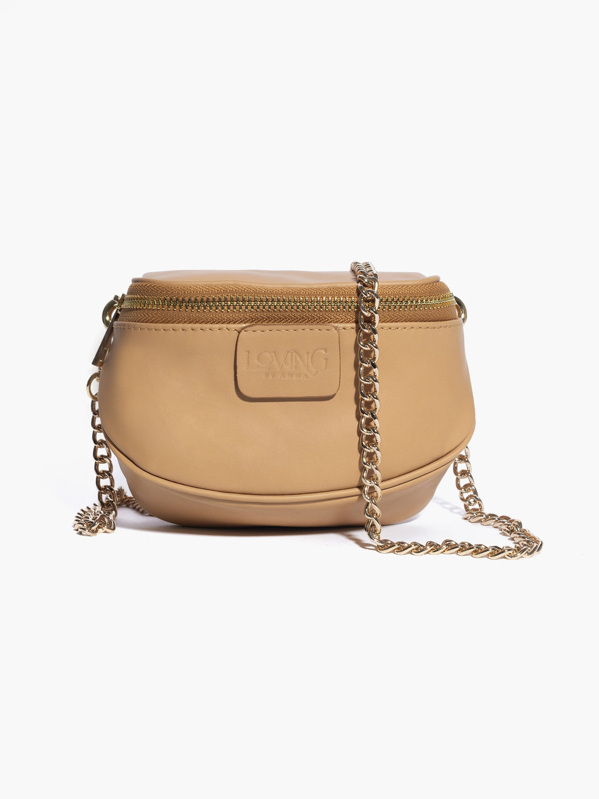 Micro ISABELLA in pelle MIELE - LOVING BAGS