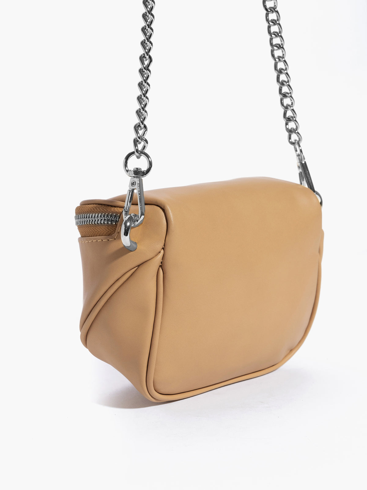 Micro ISABELLA in pelle MIELE - LOVING BAGS