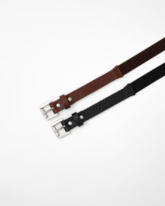 Cintura sottile in pelle martellata elastica - 2507/20 LOVING