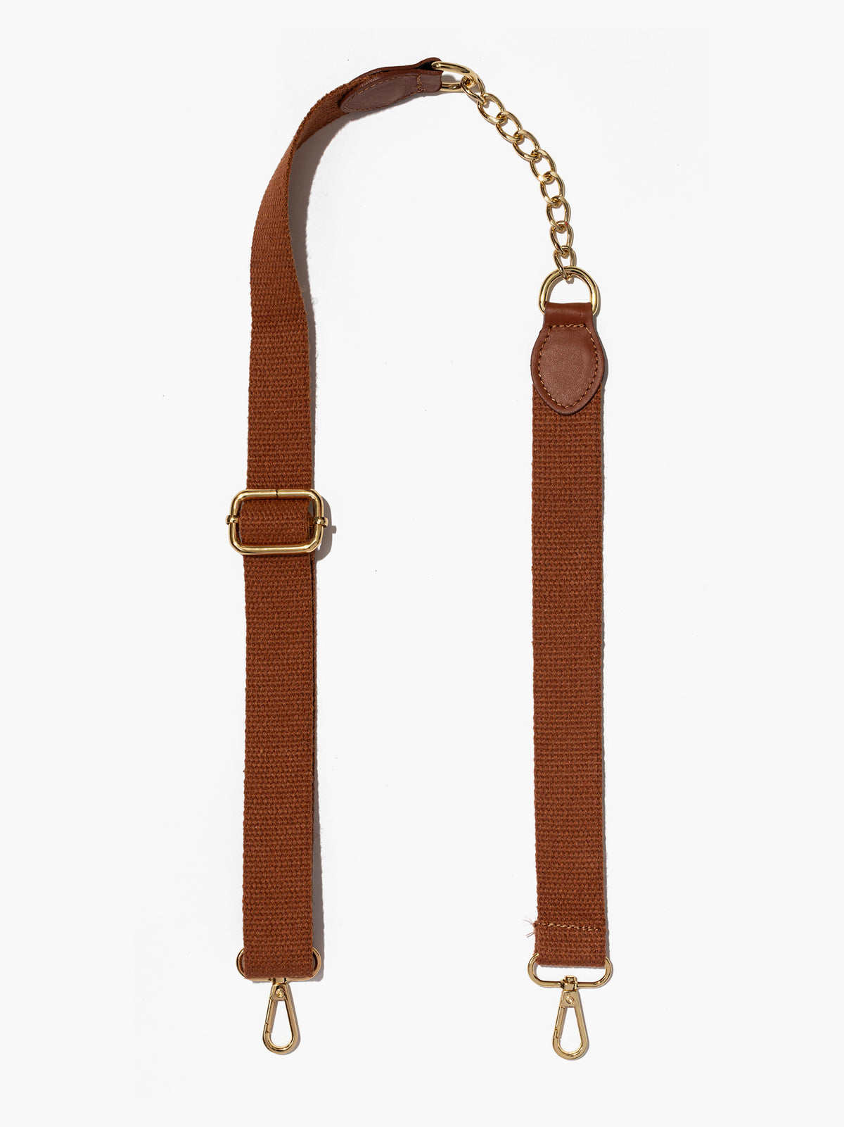 Tracolla ISABELLA cuoio con catena - LOVING BAGS