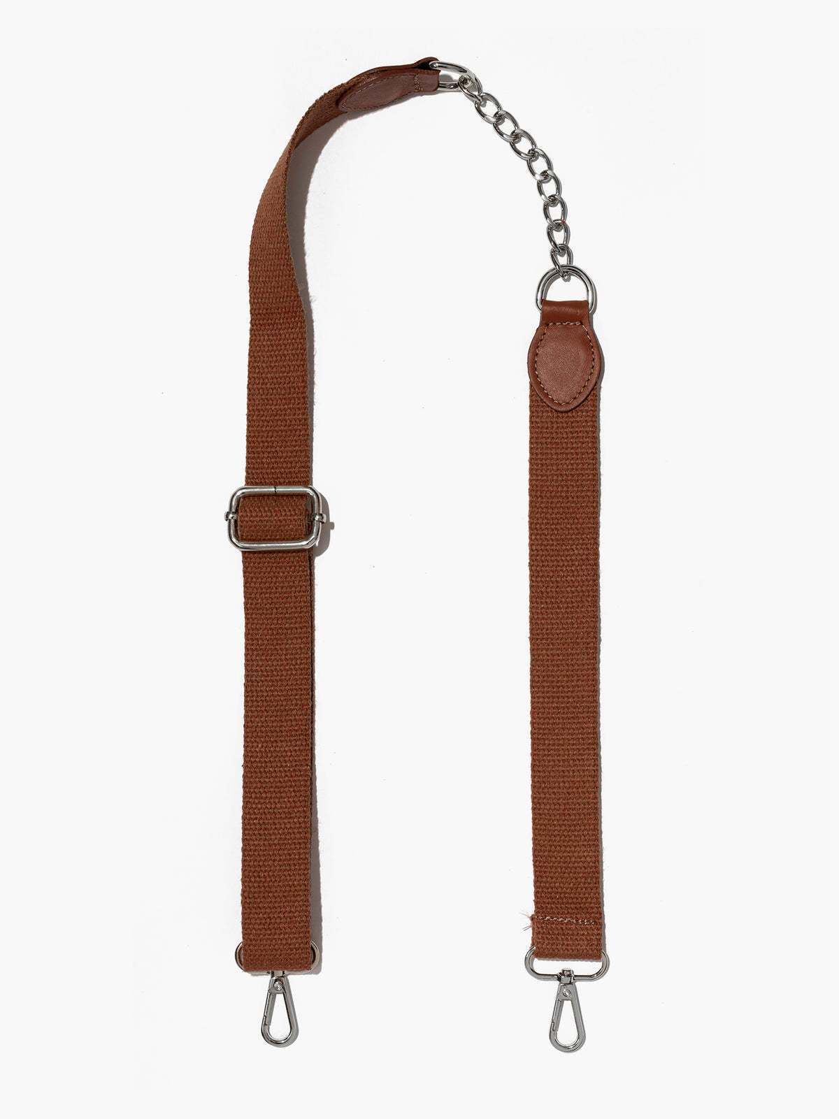 Tracolla ISABELLA cuoio con catena - LOVING BAGS