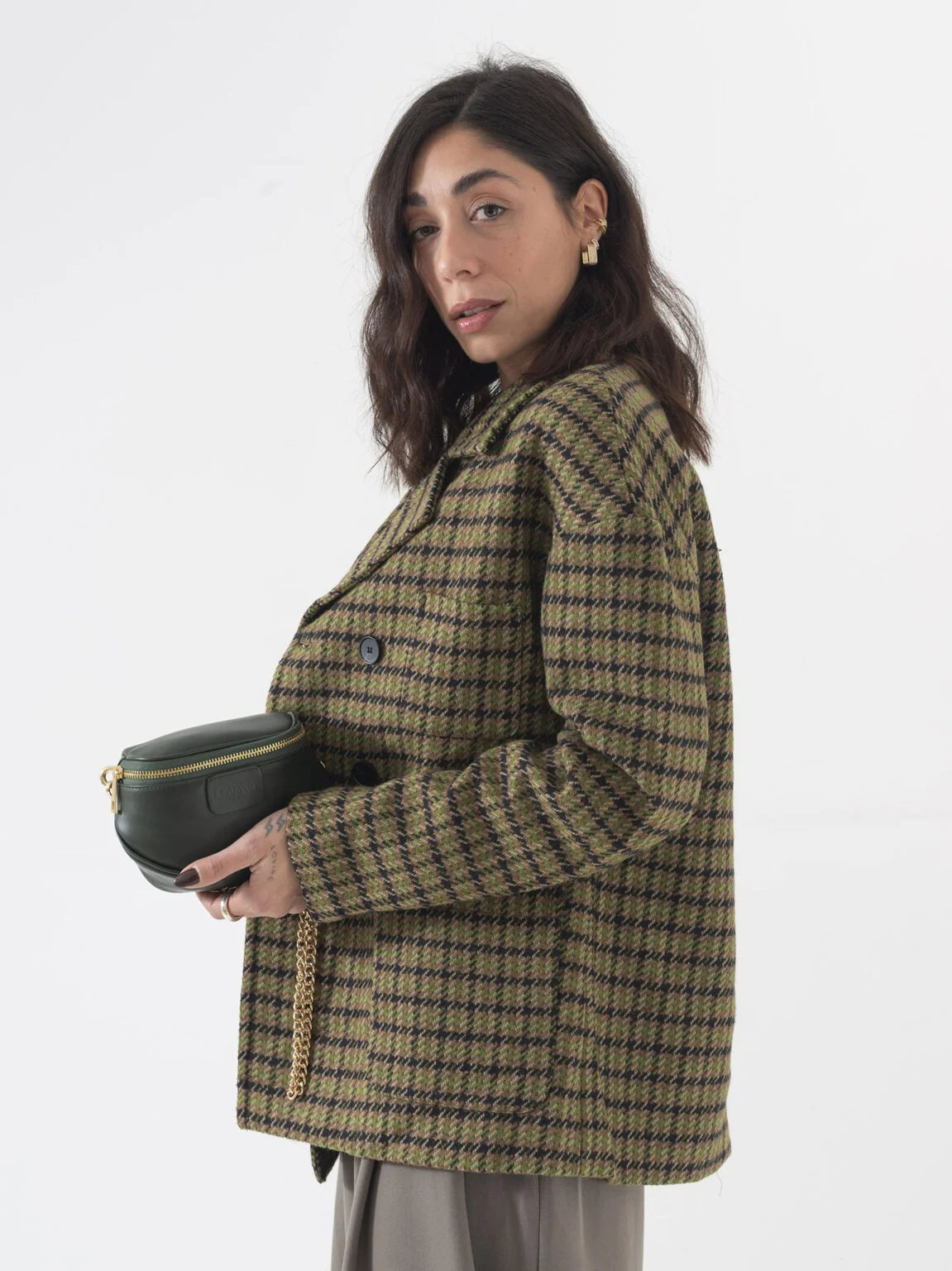 Micro ISABELLA in pelle NERA - LOVING BAGS