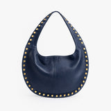 Borsa in pelle SELENA Blu - LOVING BAGS