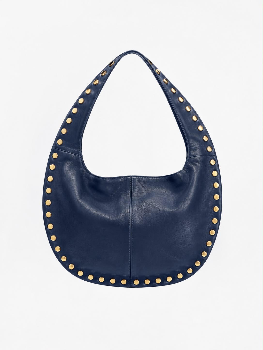 Borsa in pelle SELENA Blu - LOVING BAGS