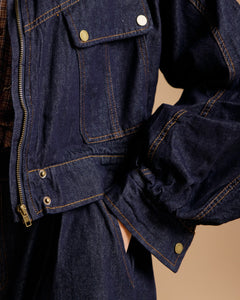 Giacca denim con colletto - 71632