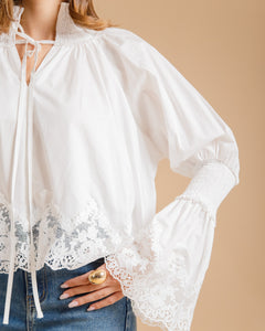 Camicia boho BIANCA - 31692