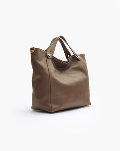 Borsa in pelle OLIVIA marrone - LOVING BAGS