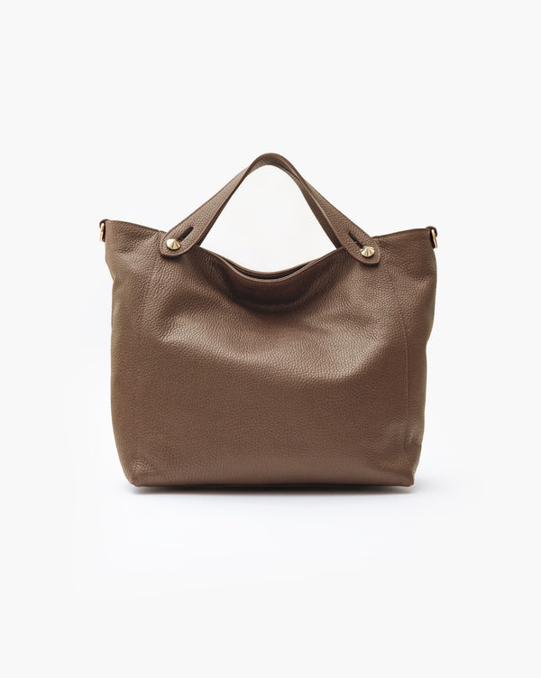 Borsa in pelle OLIVIA marrone - LOVING BAGS