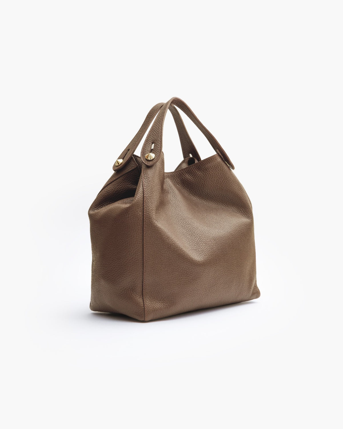 Borsa in pelle OLIVIA marrone - LOVING BAGS