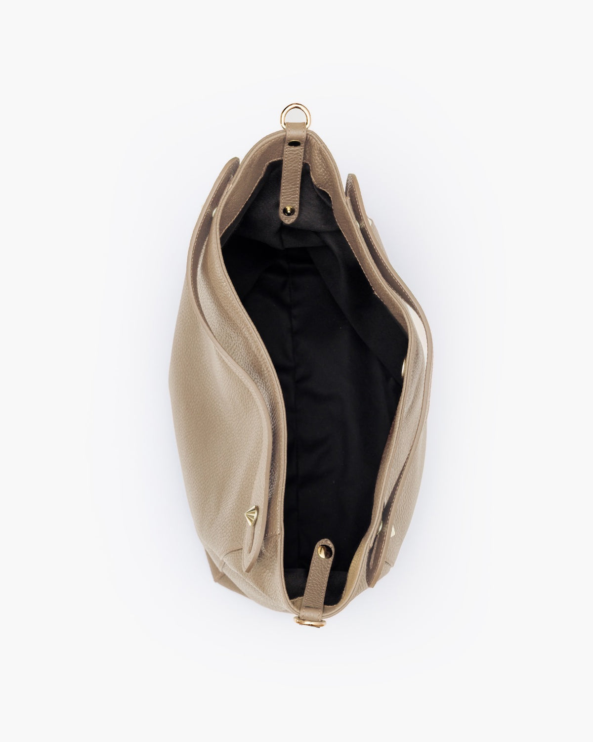Borsa in pelle OLIVIA Beige - LOVING BAGS