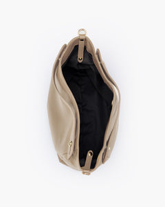 Borsa in pelle OLIVIA Beige - LOVING BAGS