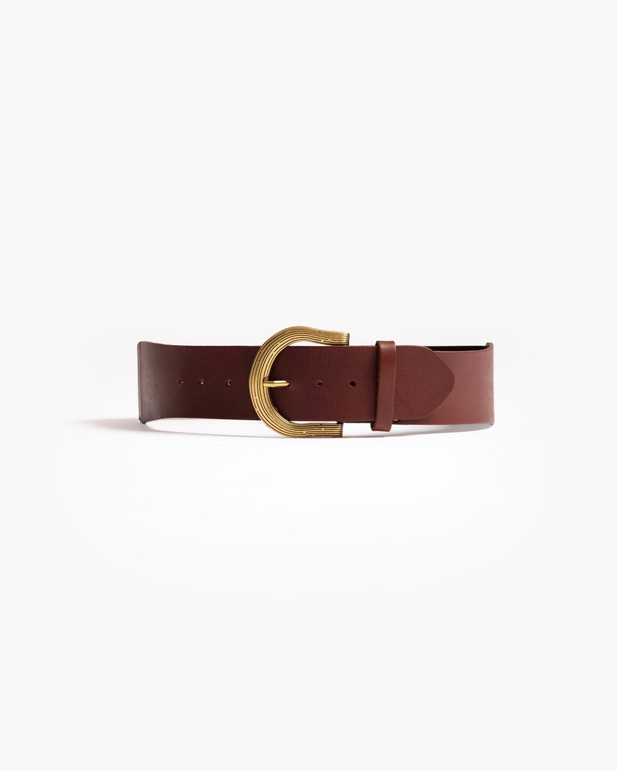 Cintura alta in pelle - 2142/20