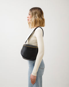 Tracolla in pelle MARRONE - LOVING BAGS