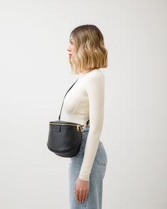 Tracolla in pelle BORDEAUX - LOVING BAGS
