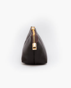 Beauty case in pelle NOAH - MARRONE