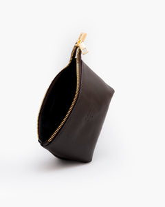 Beauty case in pelle NOAH - MARRONE