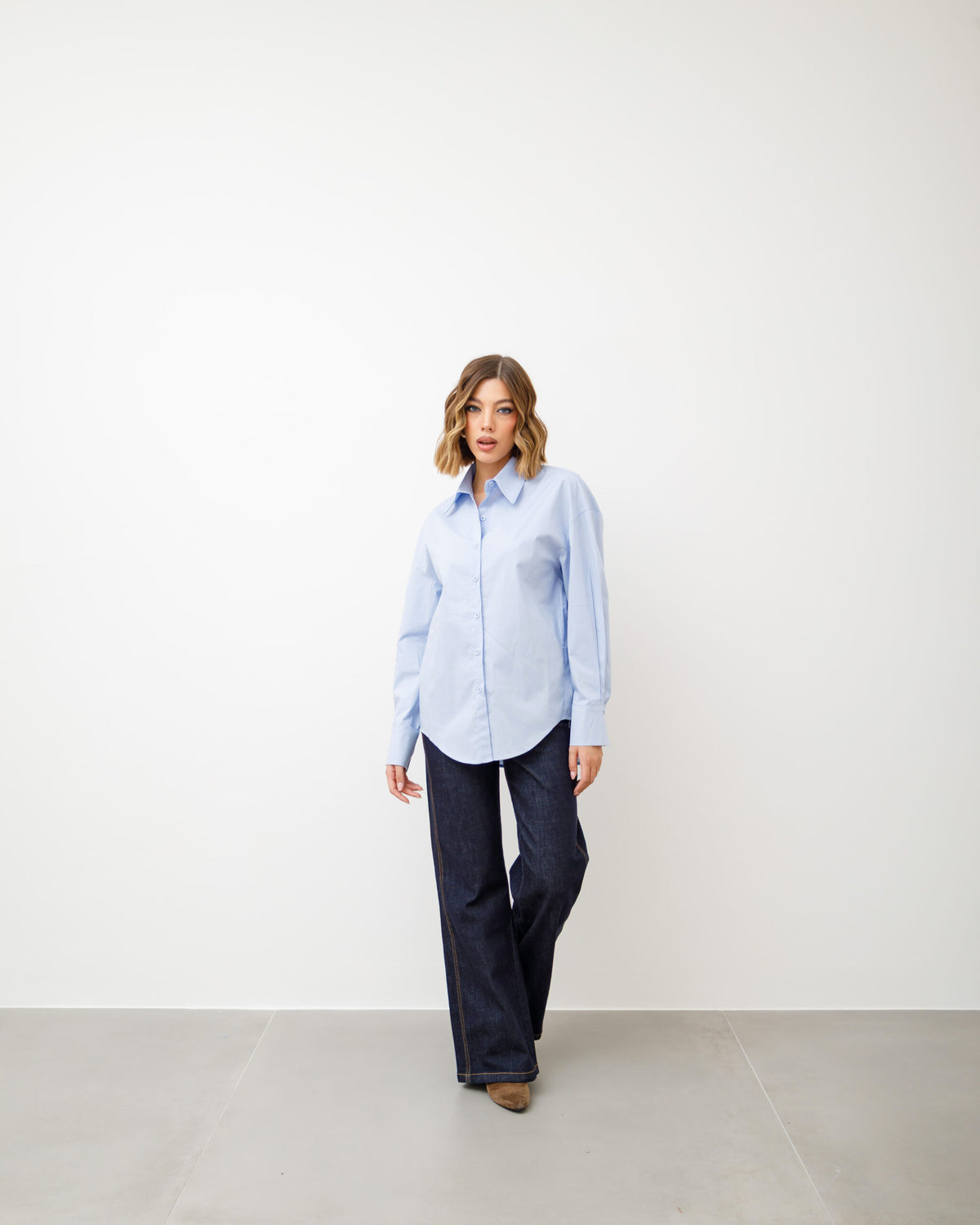 Camicia in cotone basic - M7533