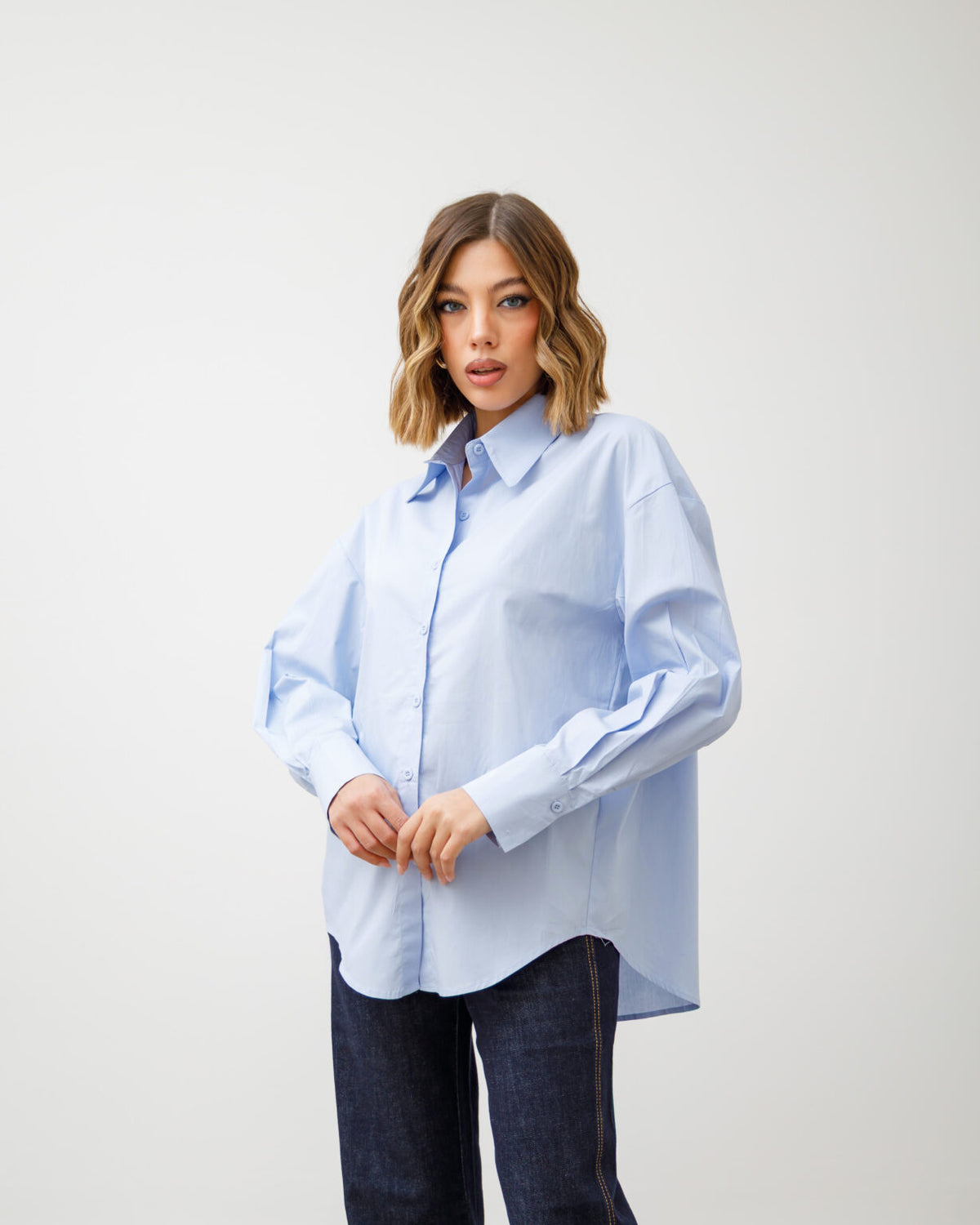 Camicia in cotone basic - M7533