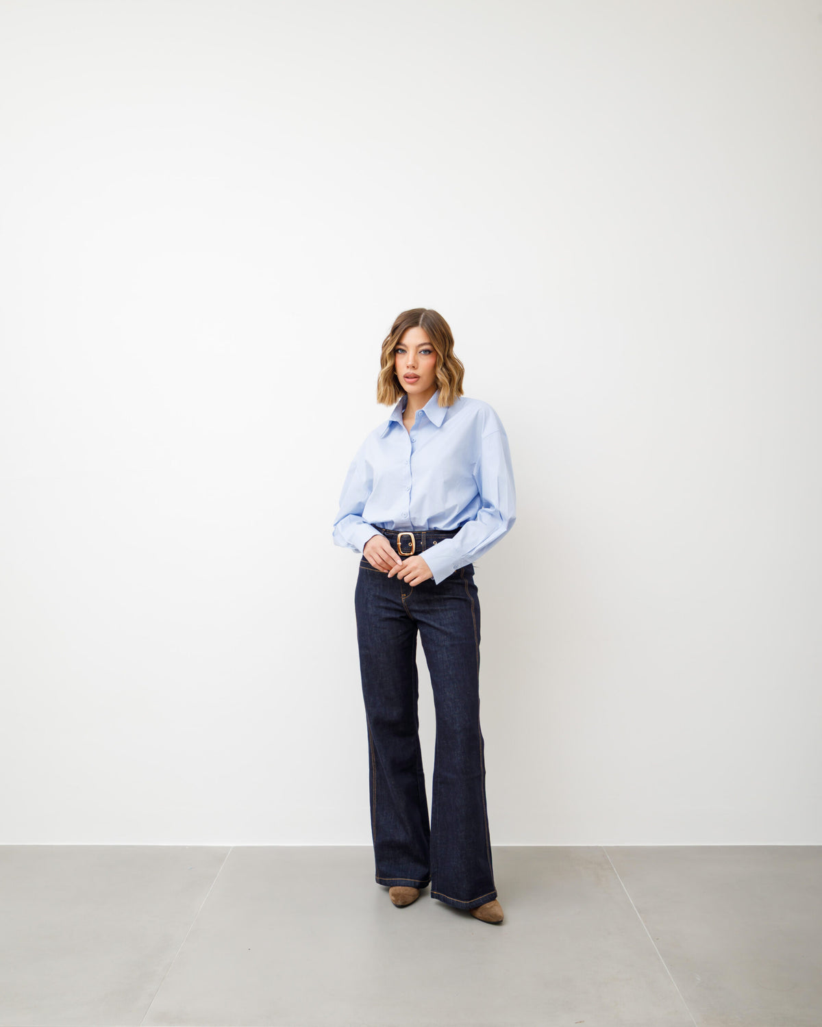 Camicia in cotone basic - M7533