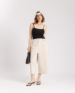 Pantaloni capri in cotone - CHF8741