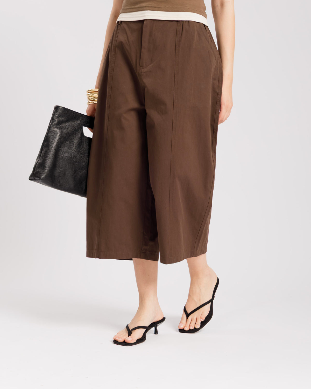 Pantaloni capri in cotone - CHF8741