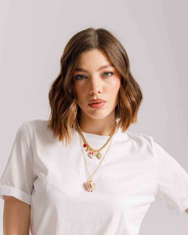 Collana lunga con pendenti - ECL2650
