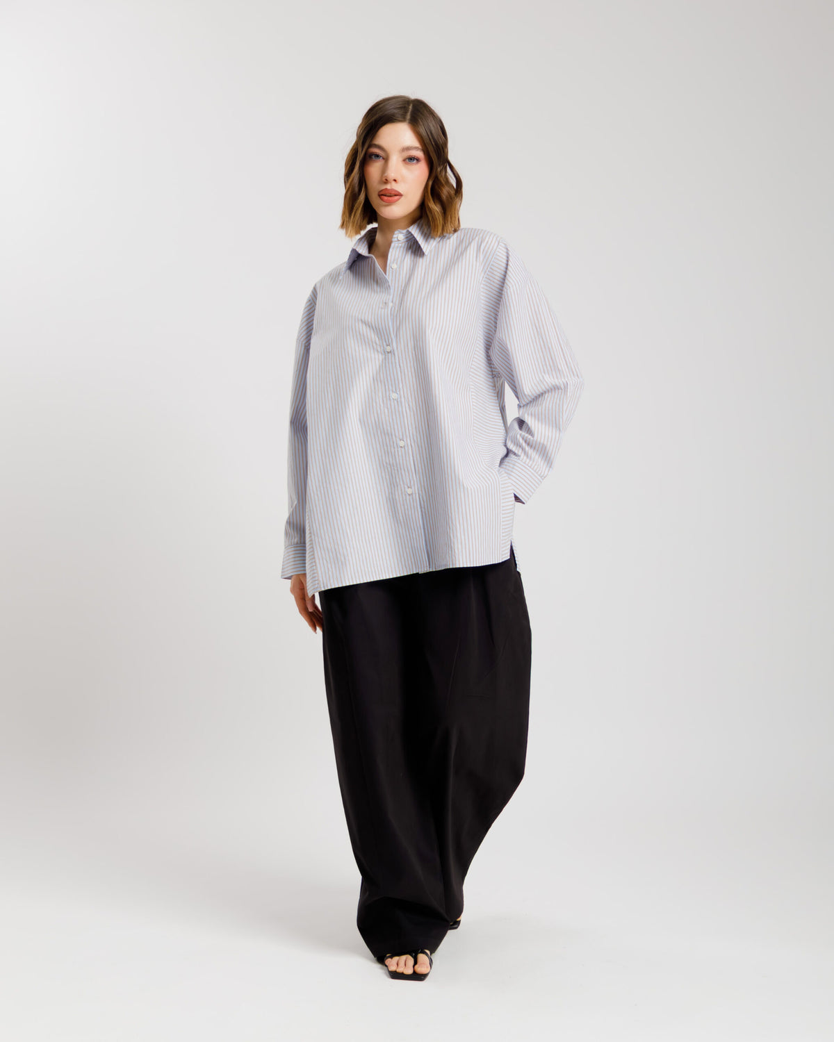 Pantaloni palazzo NERO ALTHÉA - C006
