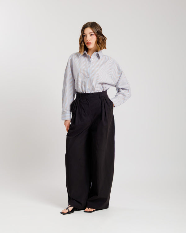 Pantaloni palazzo NERO ALTHÉA - C006