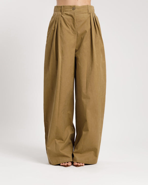 Pantaloni palazzo BEIGE ALTHÉA - C006