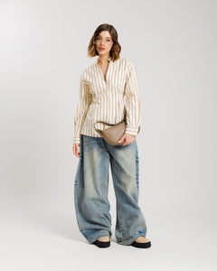 Camicia slim a righe - YY598 SLCM