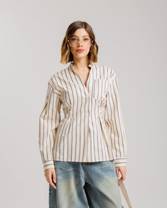 Camicia slim a righe - YY598 SLCM