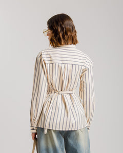 Camicia slim a righe - YY598 SLCM
