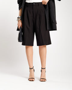 Bermuda sartoriale NERO - 26033
