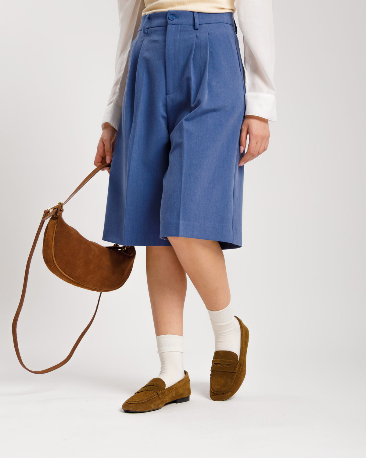 Bermuda sartoriale BLU - 26033