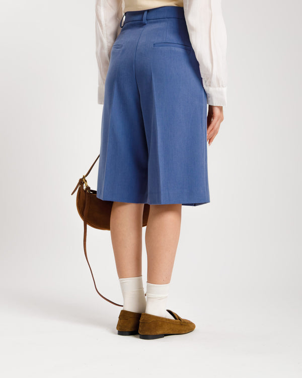 Bermuda sartoriale BLU - 26033