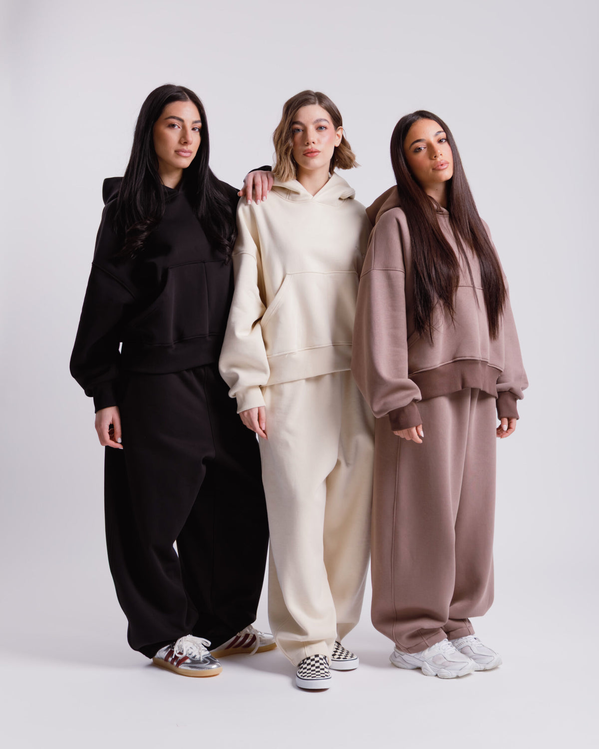 Felpa oversize con cappuccio ALTHÉA  - C197 slcb