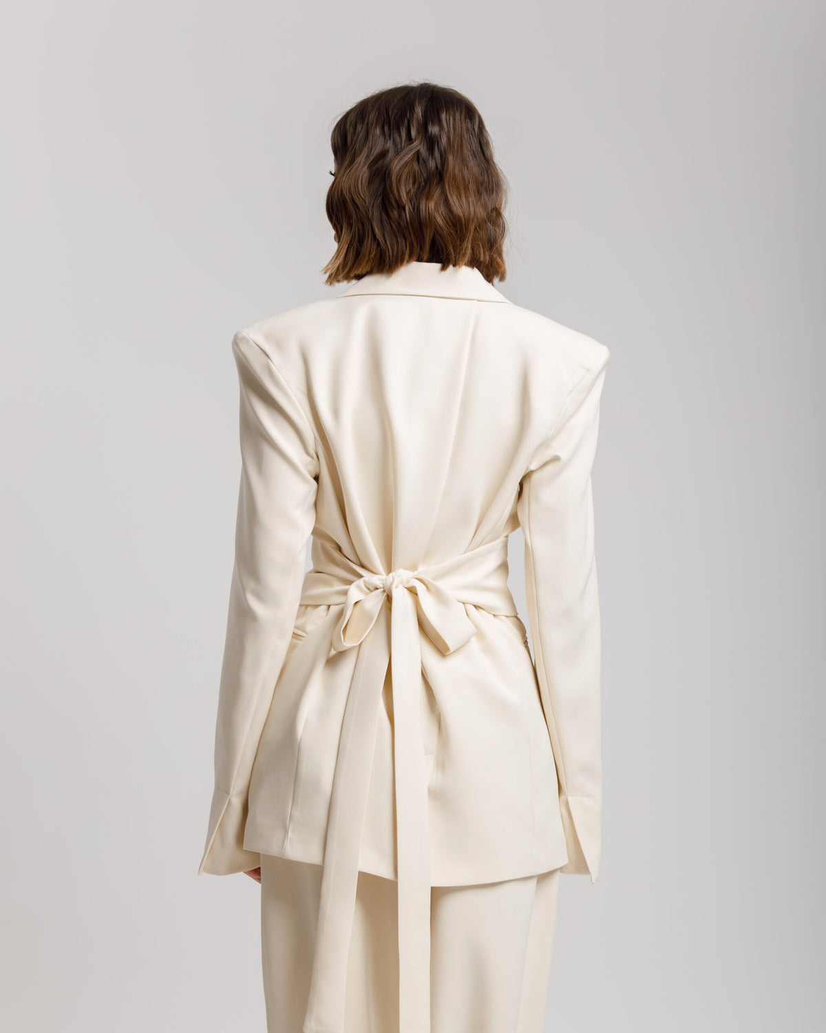 Blazer sartoriale con cintura ALTHÉA - C001 SLC