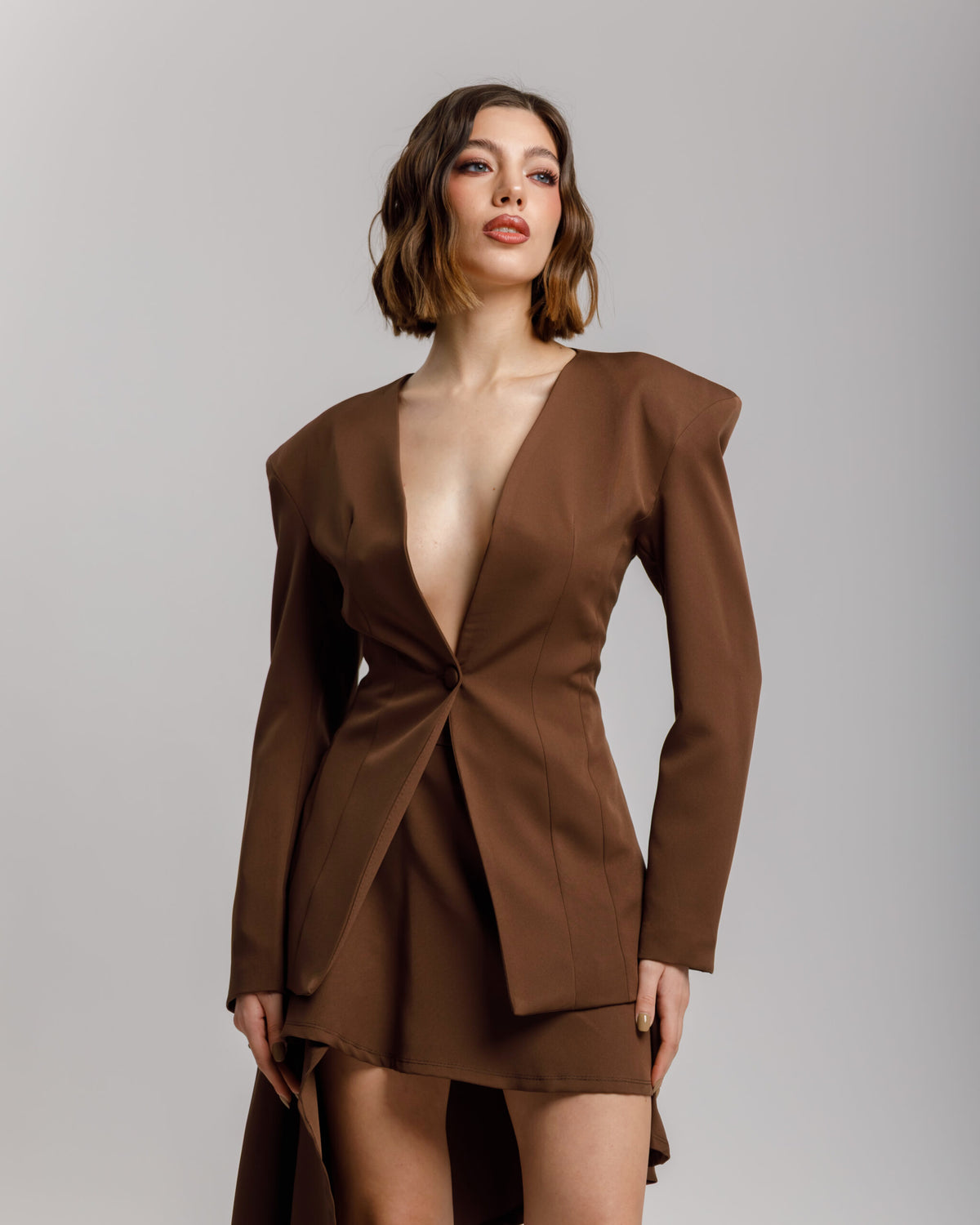 Blazer sartoriale con foulard ALTHÉA - C003 SLC