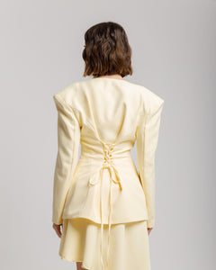 Blazer sartoriale con foulard ALTHÉA - C003 SLC