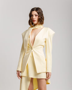 Blazer sartoriale con foulard ALTHÉA - C003 SLC