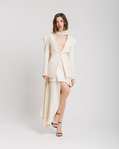 Blazer sartoriale con foulard ALTHÉA - C003 SLC
