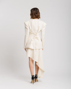 Blazer sartoriale con foulard ALTHÉA - C003 SLC