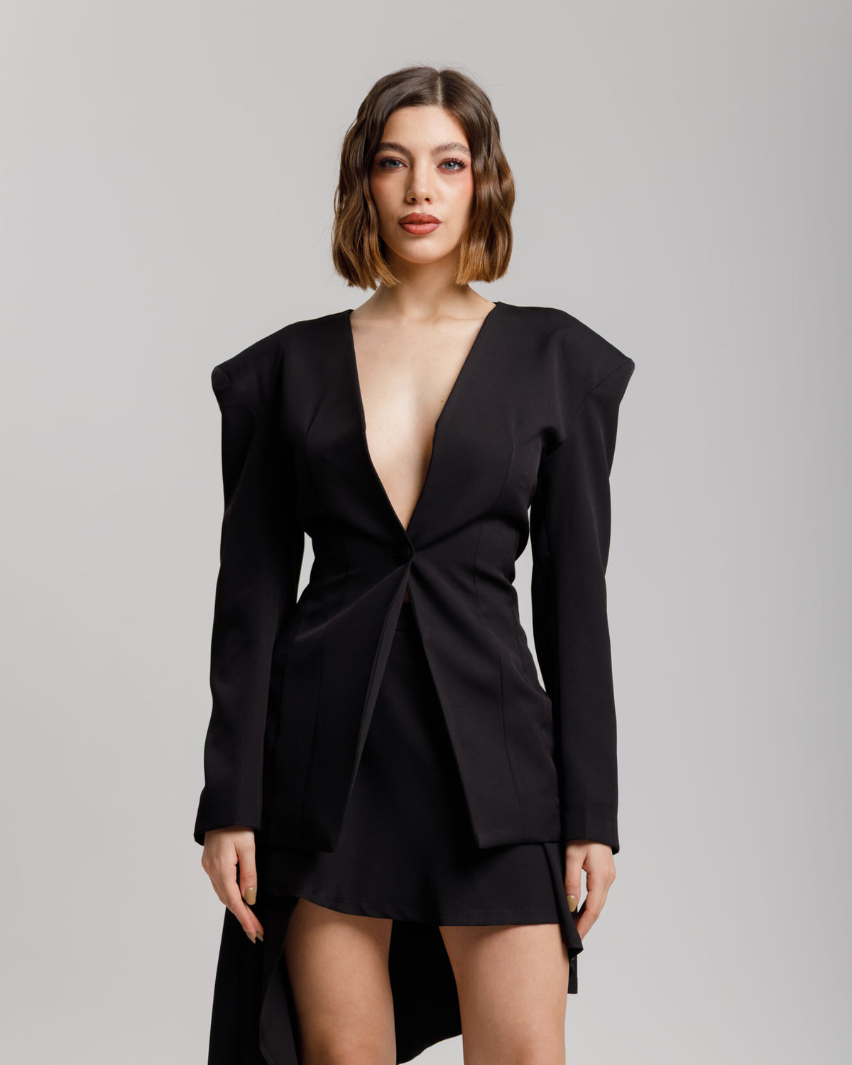 Blazer sartoriale con foulard ALTHÉA - C003 SLC
