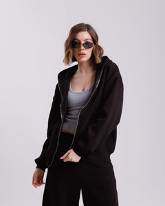 Felpa con zip ALTHÉA  - C179 SLC