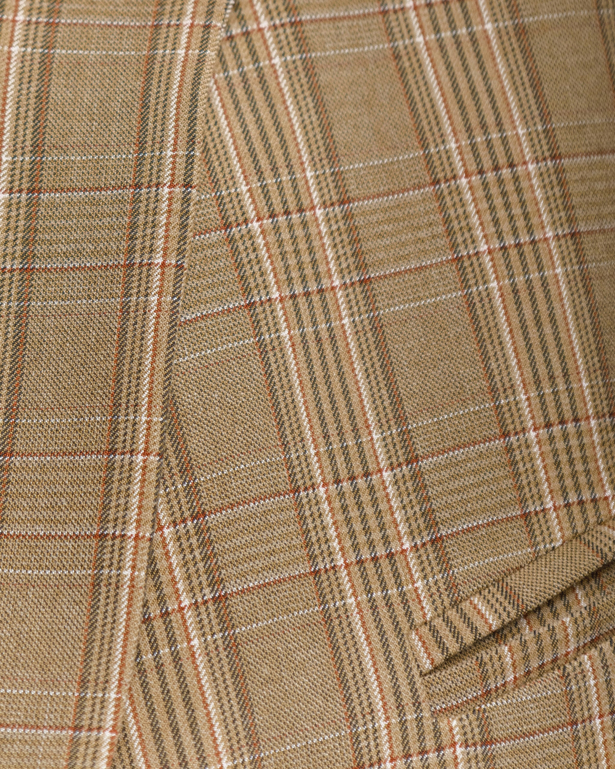 Blazer con collo alto TARTAN TORTORA - MIRY