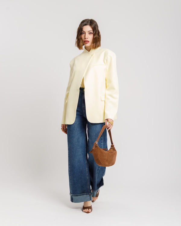 Blazer con collo alto - MARILYN