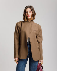 Blazer con collo alto - MARILYN