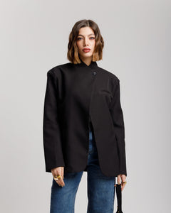Blazer con collo alto - MARILYN