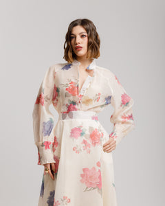 Coord-set stampato floreale  - EC13013