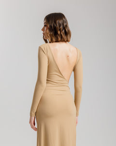 Abito lungo in lycra ALTHÉA - C196 slct+n